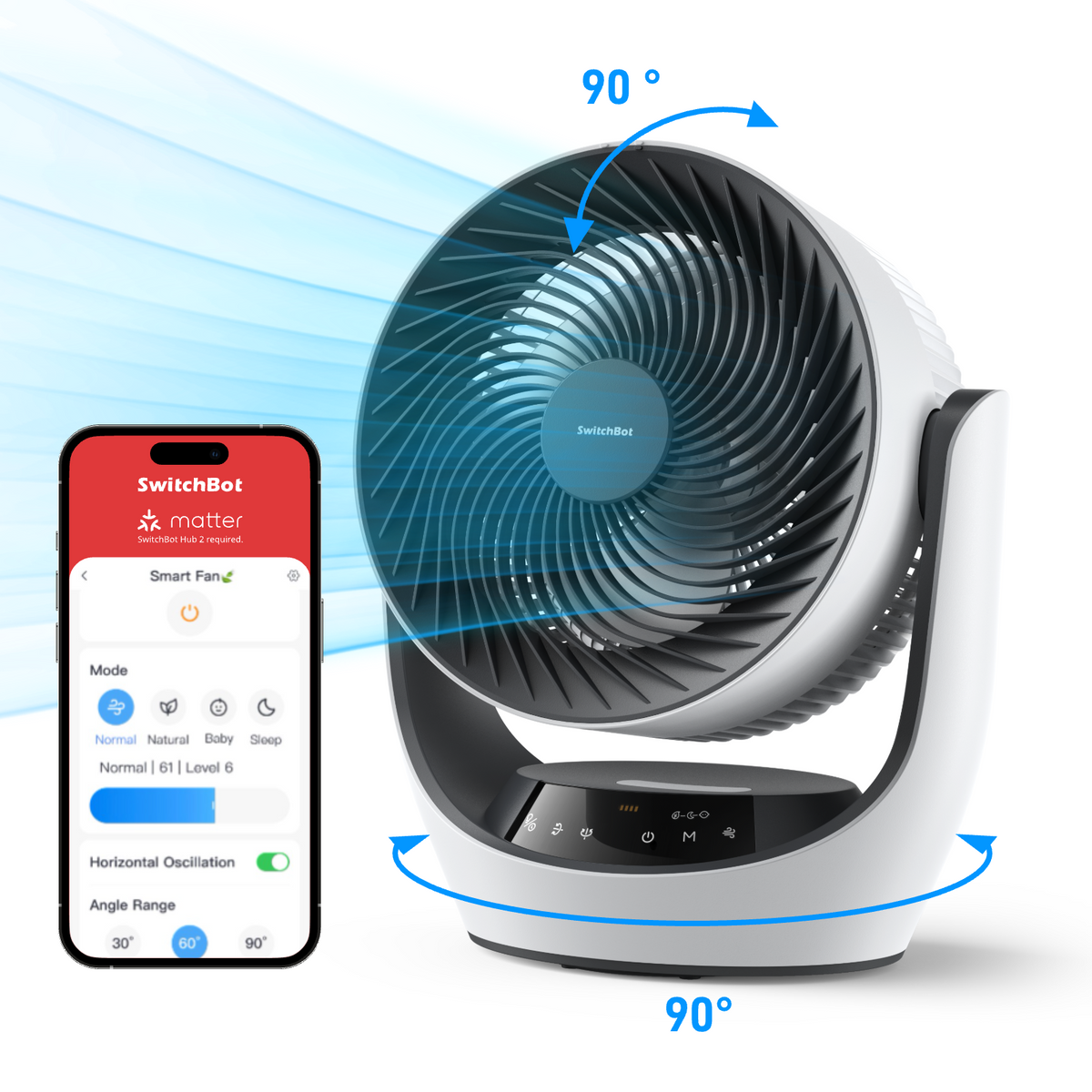 SwitchBot サーキュレーターBattery Circulator Fan SwitchBot サーキュレーターをレビュー！内蔵バッテリーで