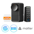 SwitchBot Lock Pro - Lock Pro + Hub Mini Matter Enabled + Keypad Touch / Black
