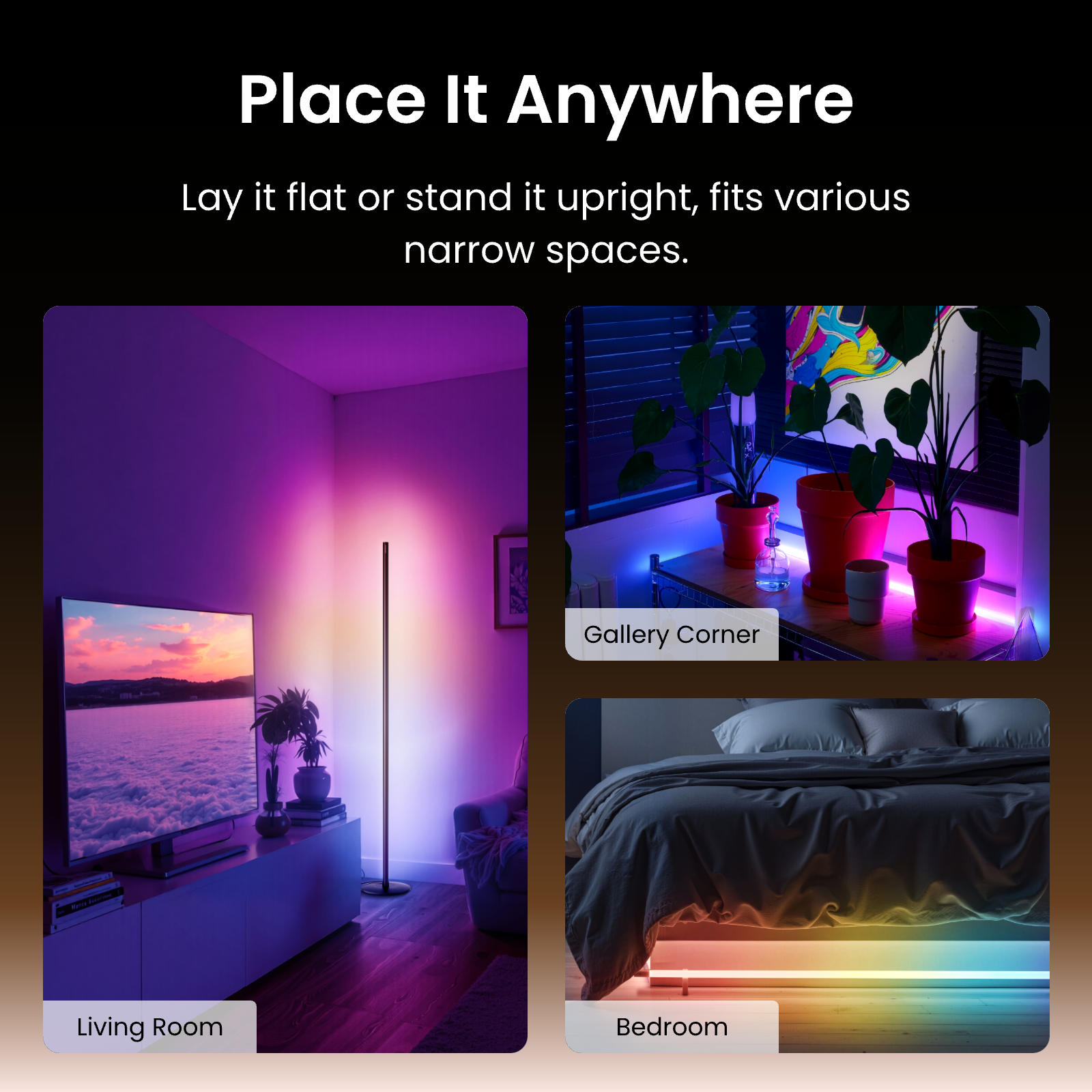 SwitchBot RGBICWW Floor Lamp