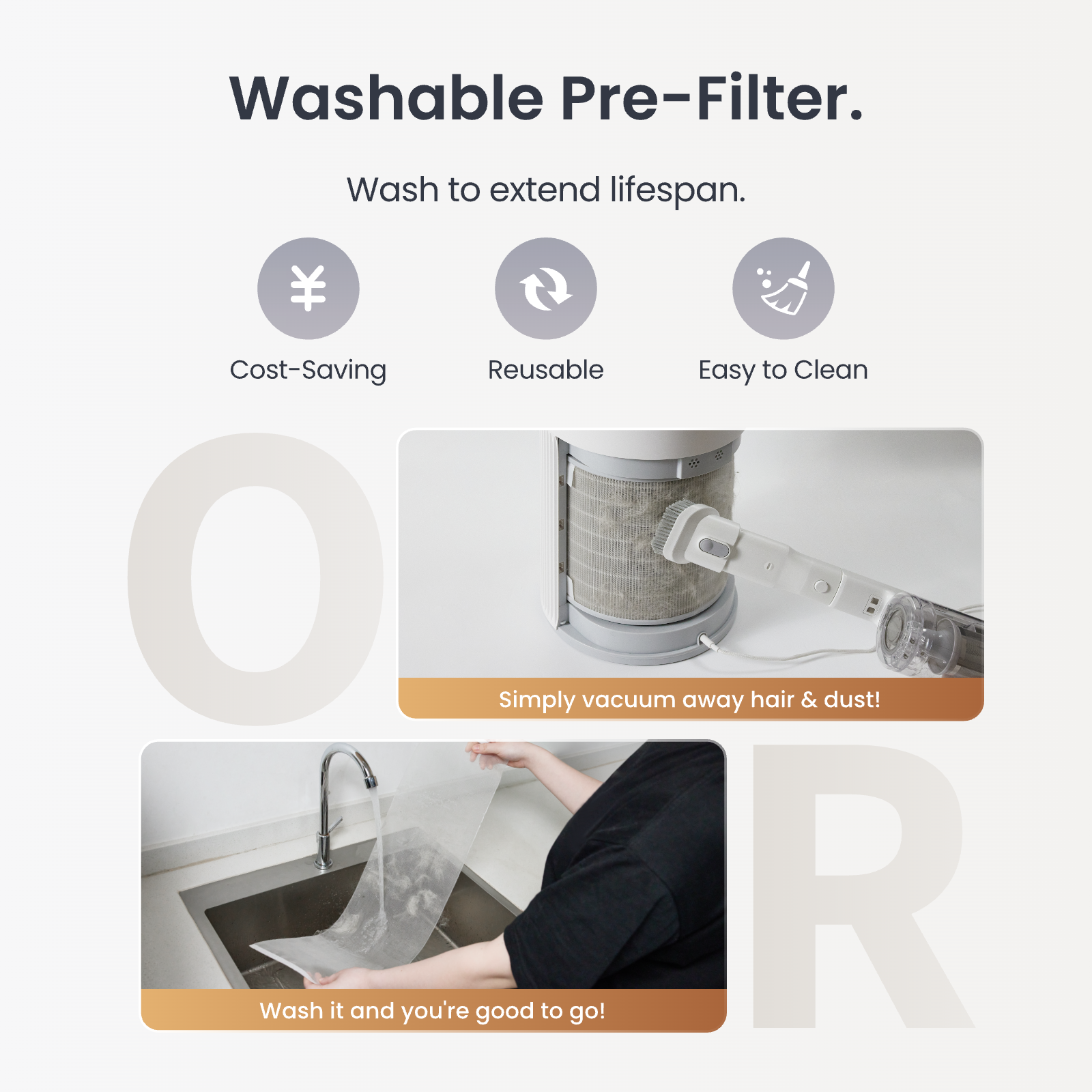 Tableau de purificateur d'air Switchbot