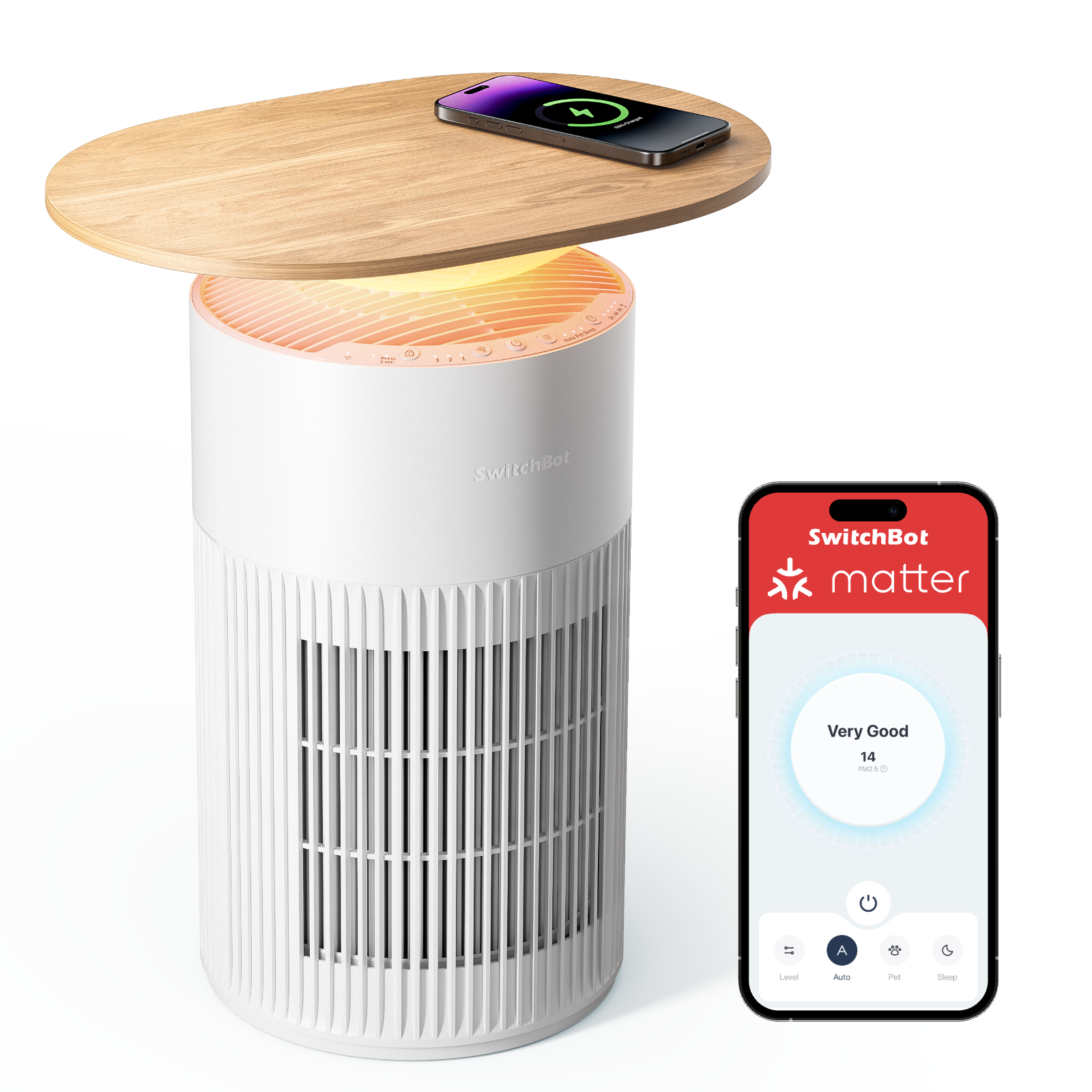 Switchbot Air Purifier -tabel