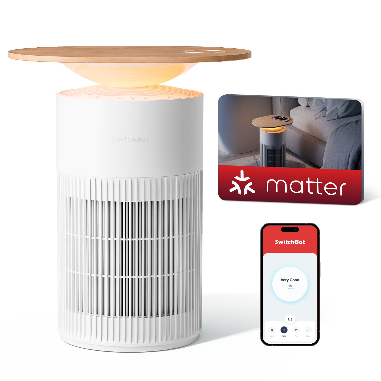SwitchBot Air Purifier Table