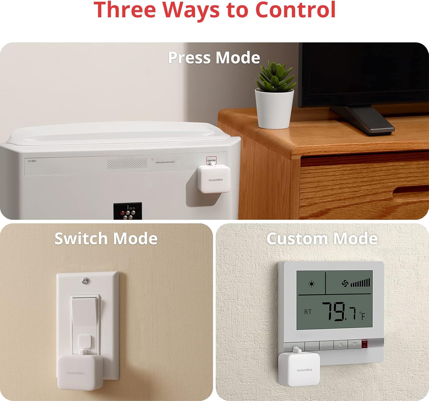 SwitchBot Bot & Presence Sensor 2in1
