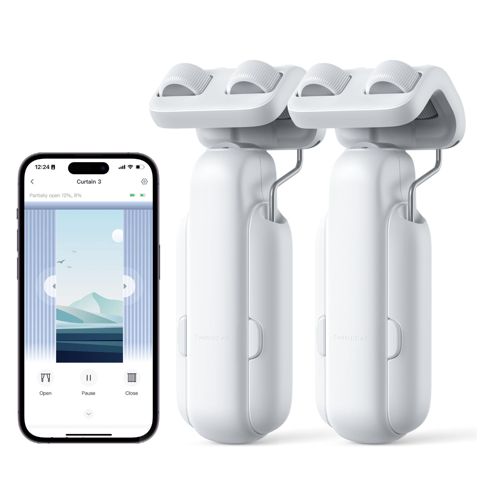 (Flash Sale) SwitchBot 4-Pack Curtain 3 Combo