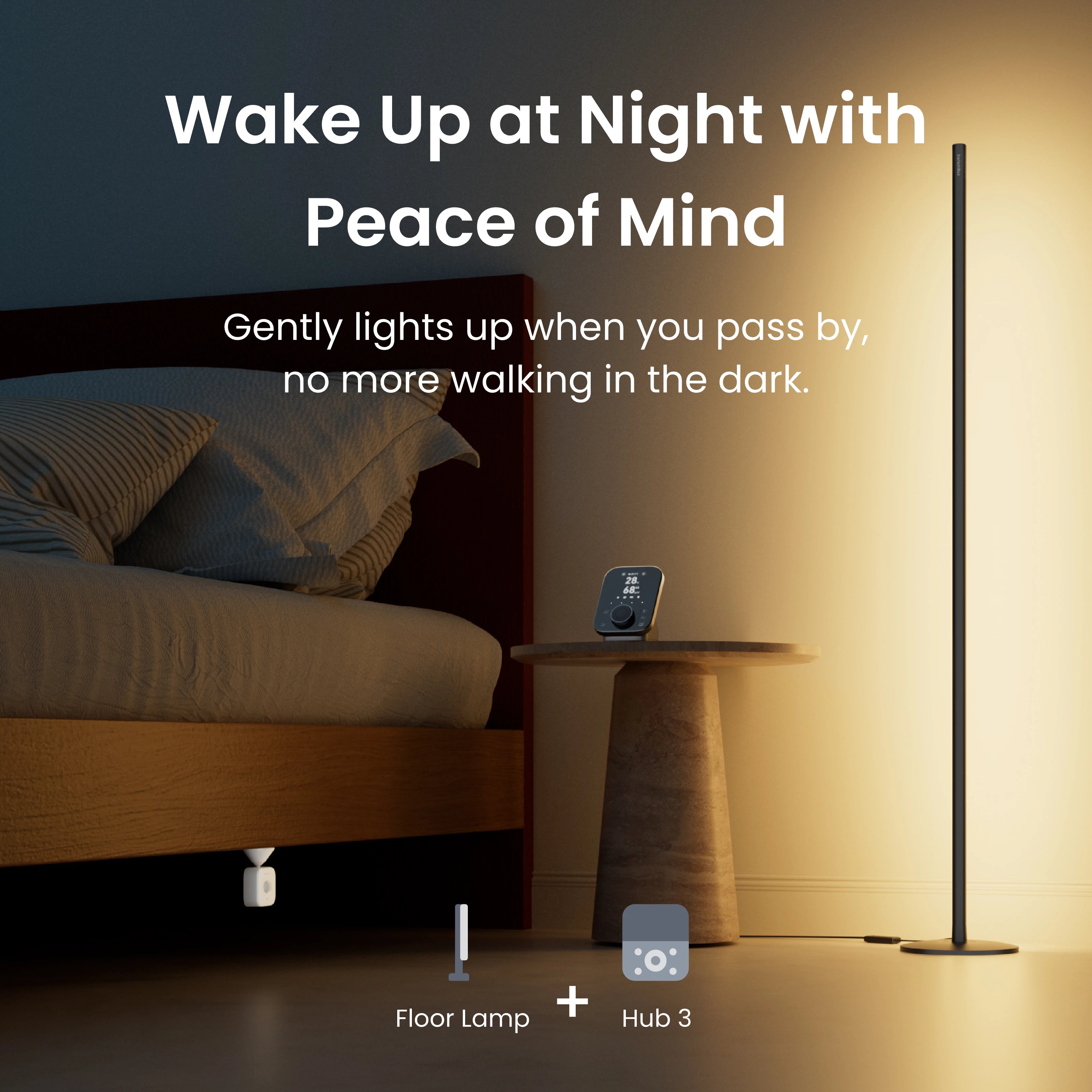 Android Bot Lamp SwitchBot Floor Lamp | Matter-enabled lighting for modern living ...