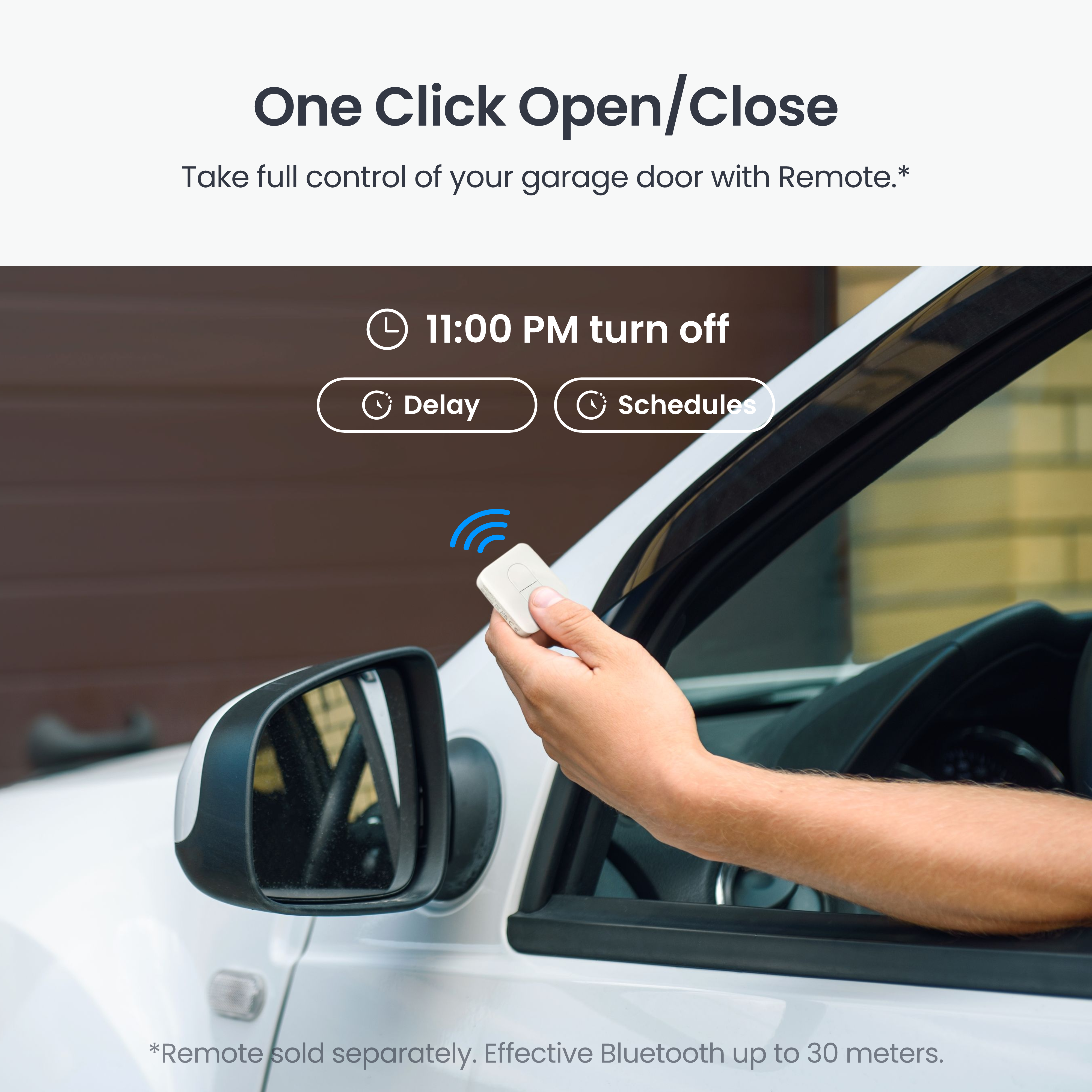 SwitchBot Garage Door Opener Remote Combo