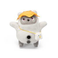 KATA Friends Outfits Yellow Rain Hat and Shoulder Bag - SwitchBot EU