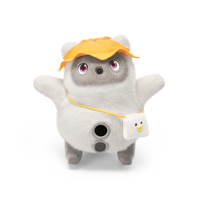 KATA Friends Outfits Yellow Rain Hat and Shoulder Bag - SwitchBot EU
