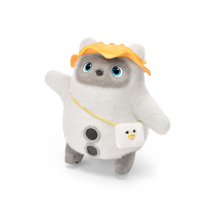 KATA Friends Outfits Yellow Rain Hat and Shoulder Bag - SwitchBot EU