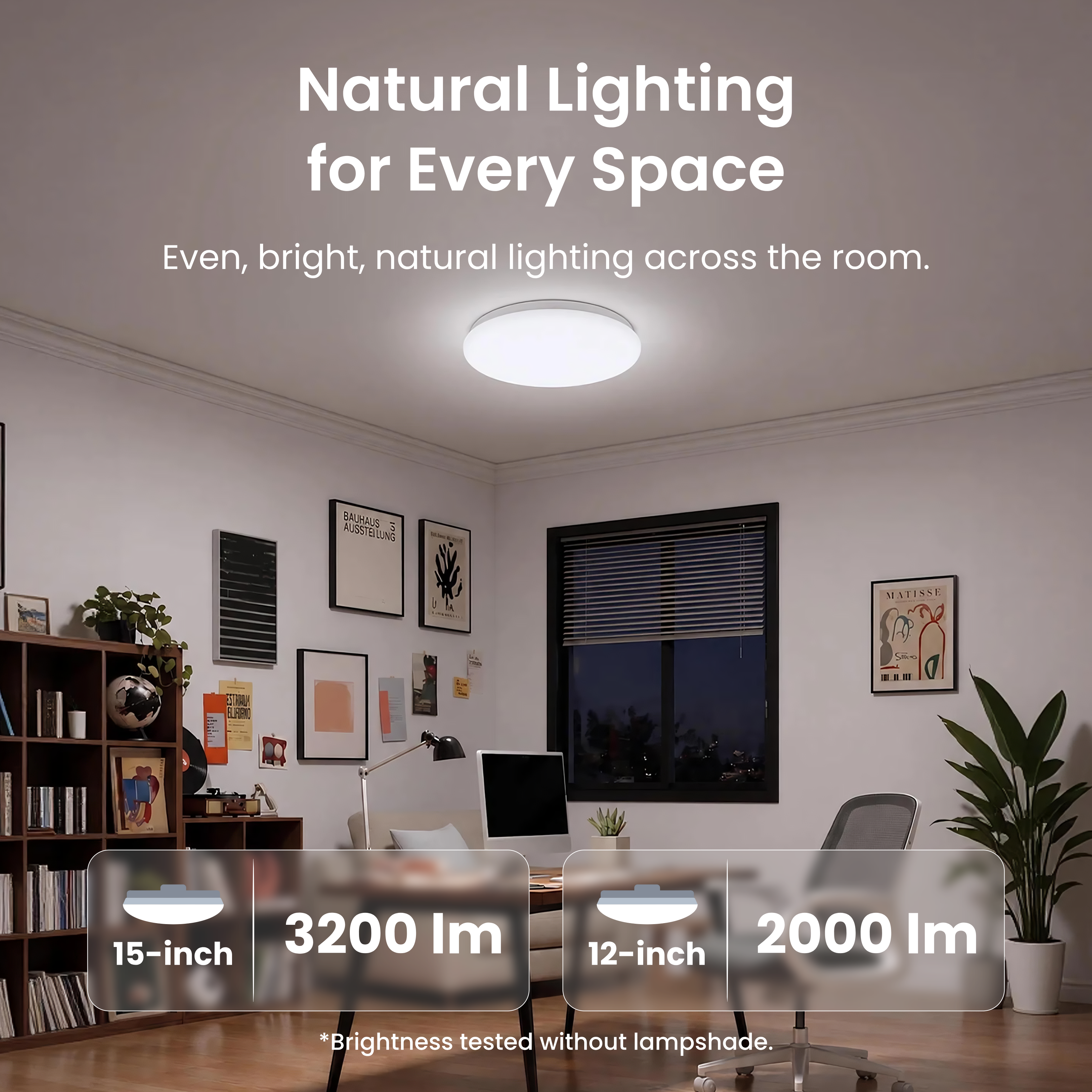 SwitchBot RGBICWW Ceiling Light 15inch