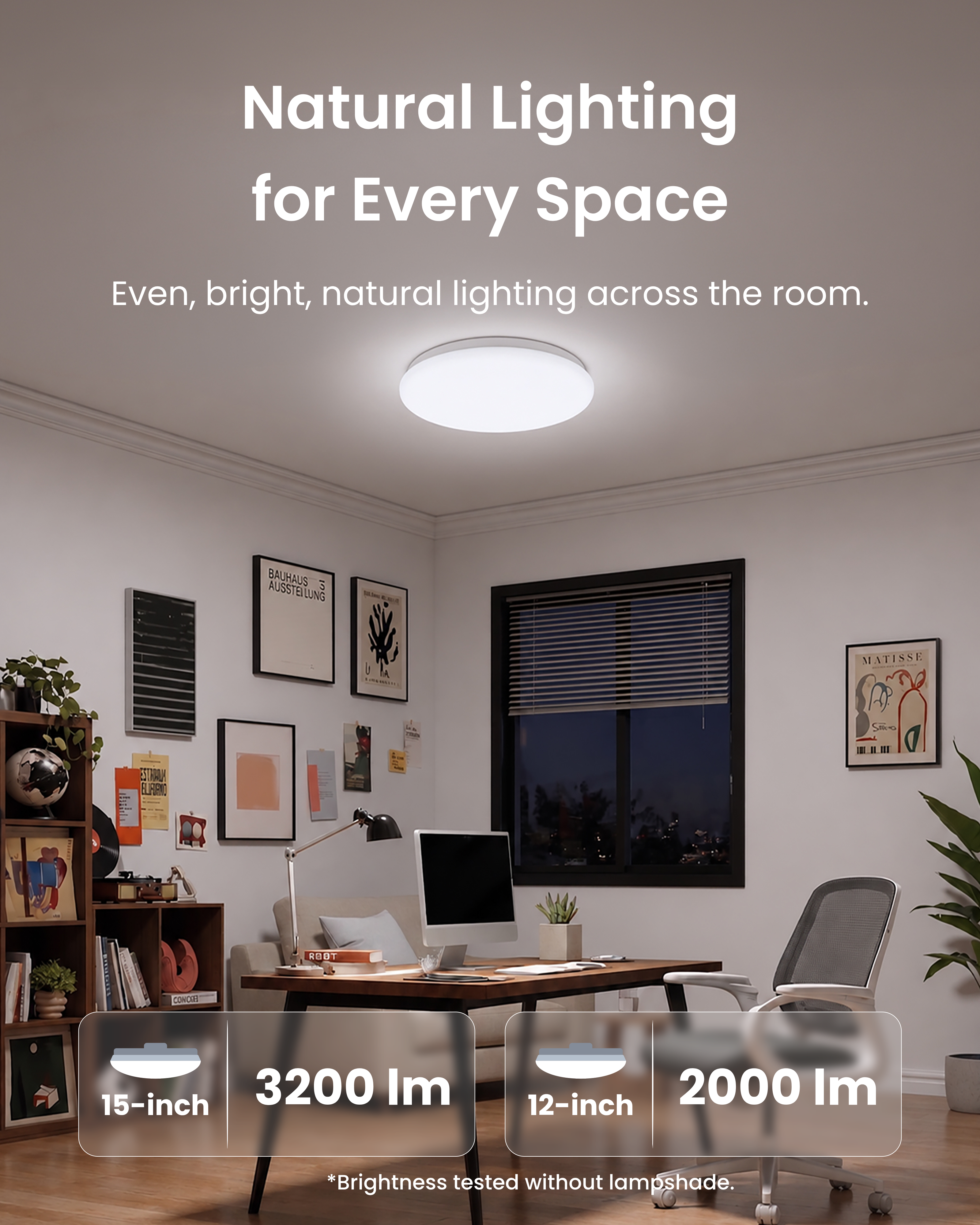SwitchBot RGBICWW Ceiling Light 15inch