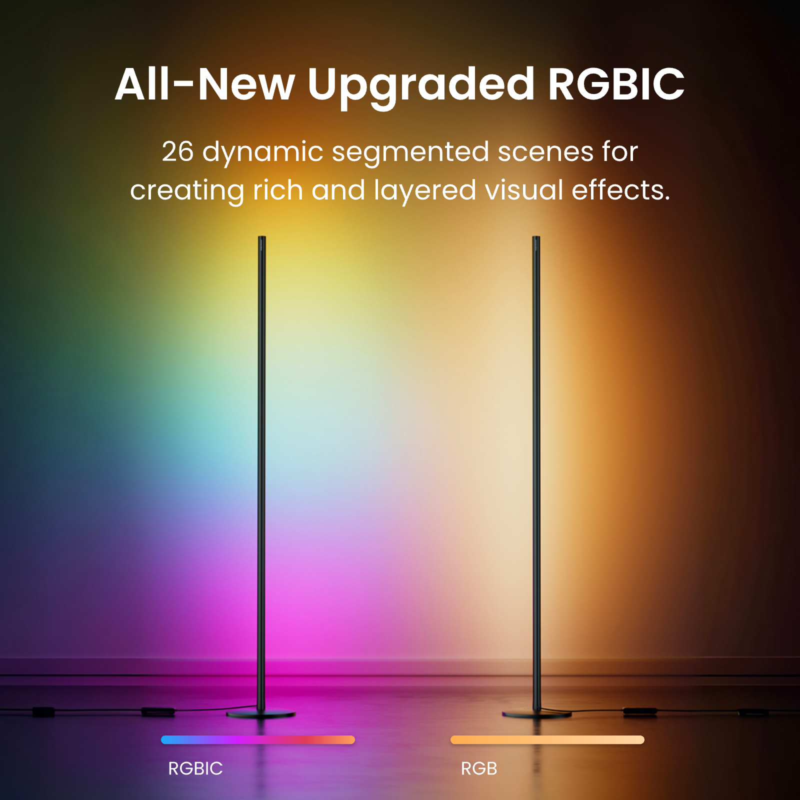 SwitchBot RGBICWW Floor Lamp