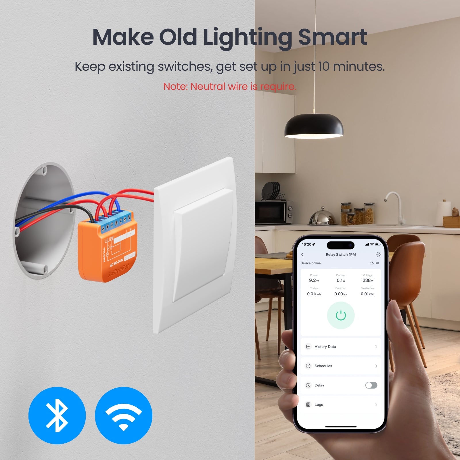 SwitchBot Relay Switch 1pm