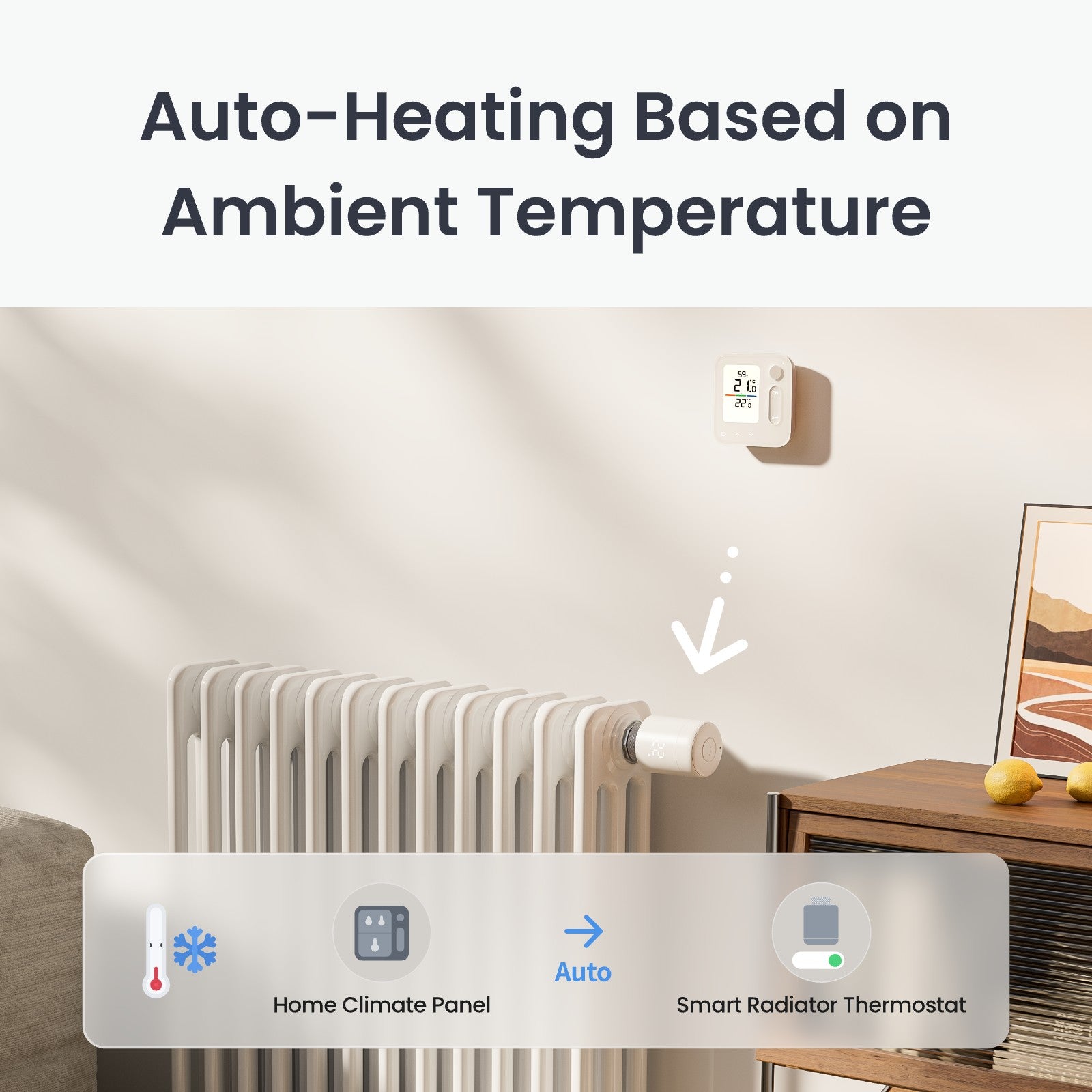 Smart Radiator Thermostat For Column Radiator SwitchBot Smart Radiator Thermostat Panel Combo | SwitchBot EU