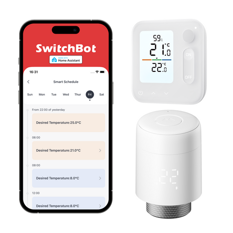 SwitchBot Smart Radiator Thermostat Panel Combo