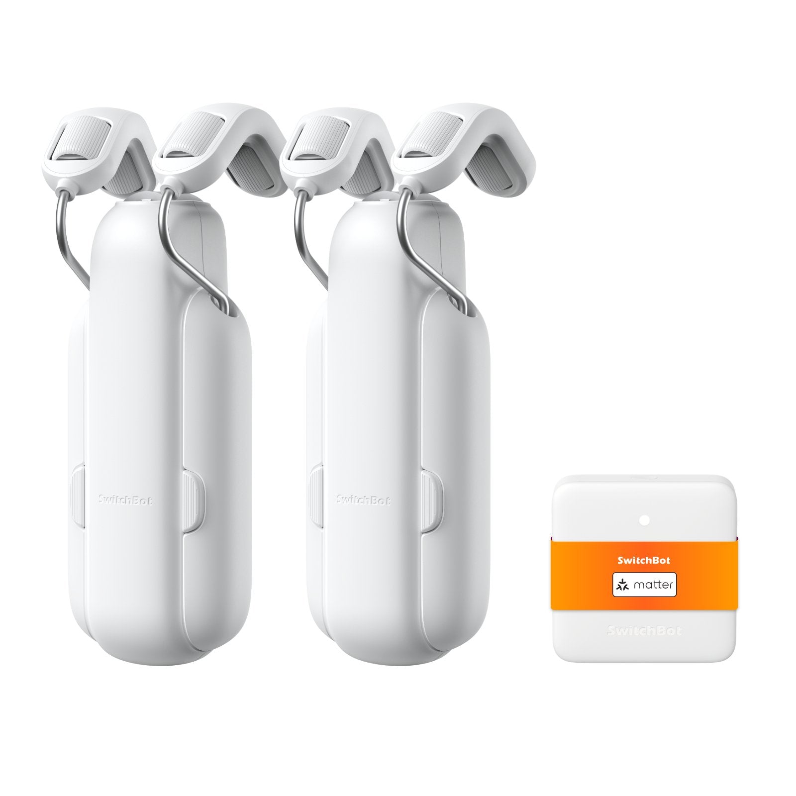 Curtain 3 Matter Combo 2-Pack + Hub Rod Hub Mini Matter - SwitchBot EU