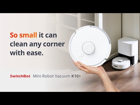 SwitchBot Mini Robot Vacuum K10+