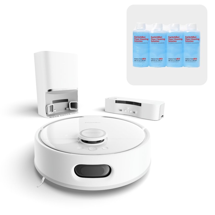 SwitchBot Floor Cleaning Robot S10 | 100% Automated Vacuum & Mop ...
