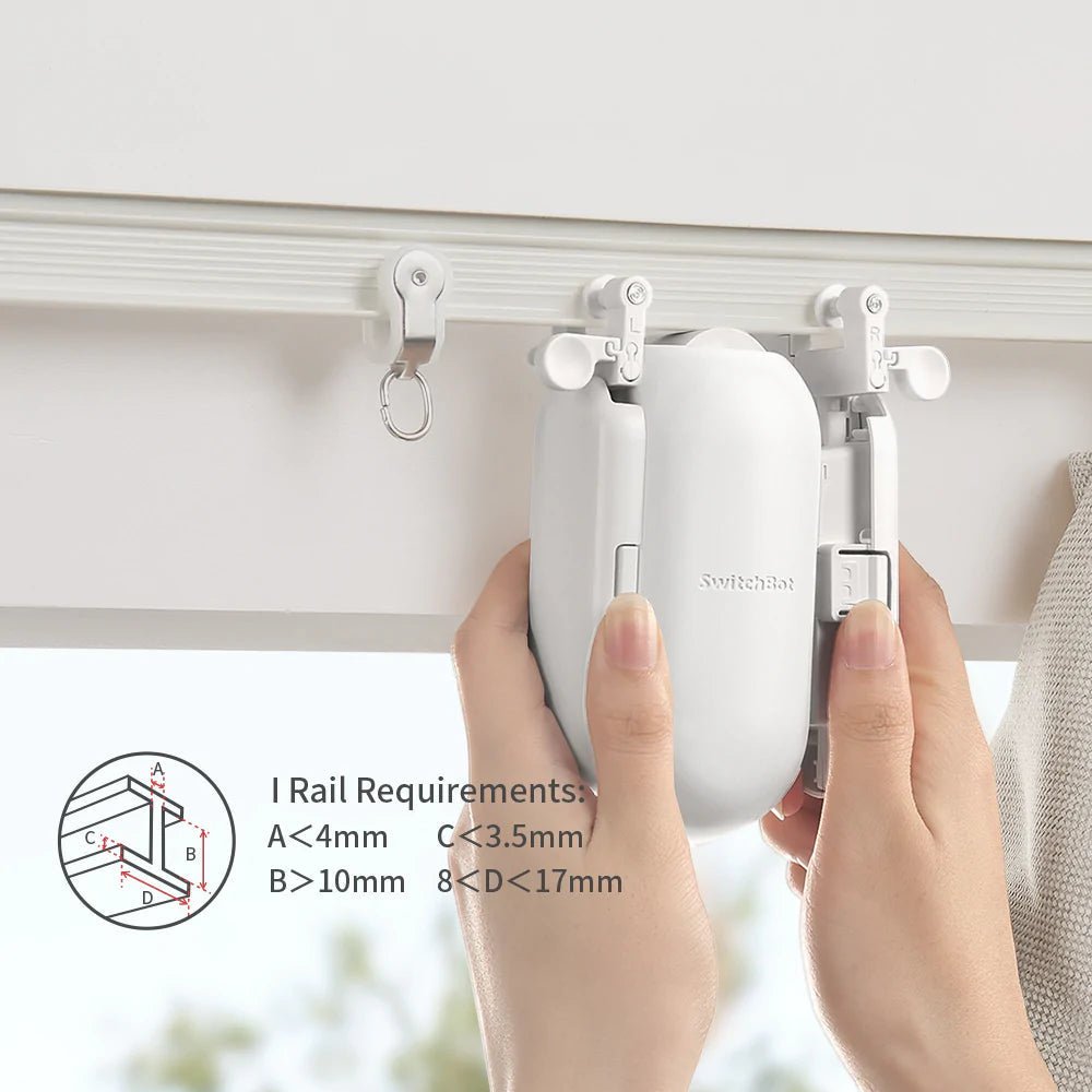 Automatic Curtain Wireless Remote Bot APP Voice Control Electric Smart Curtain  Opener Robot with Home - AliExpress