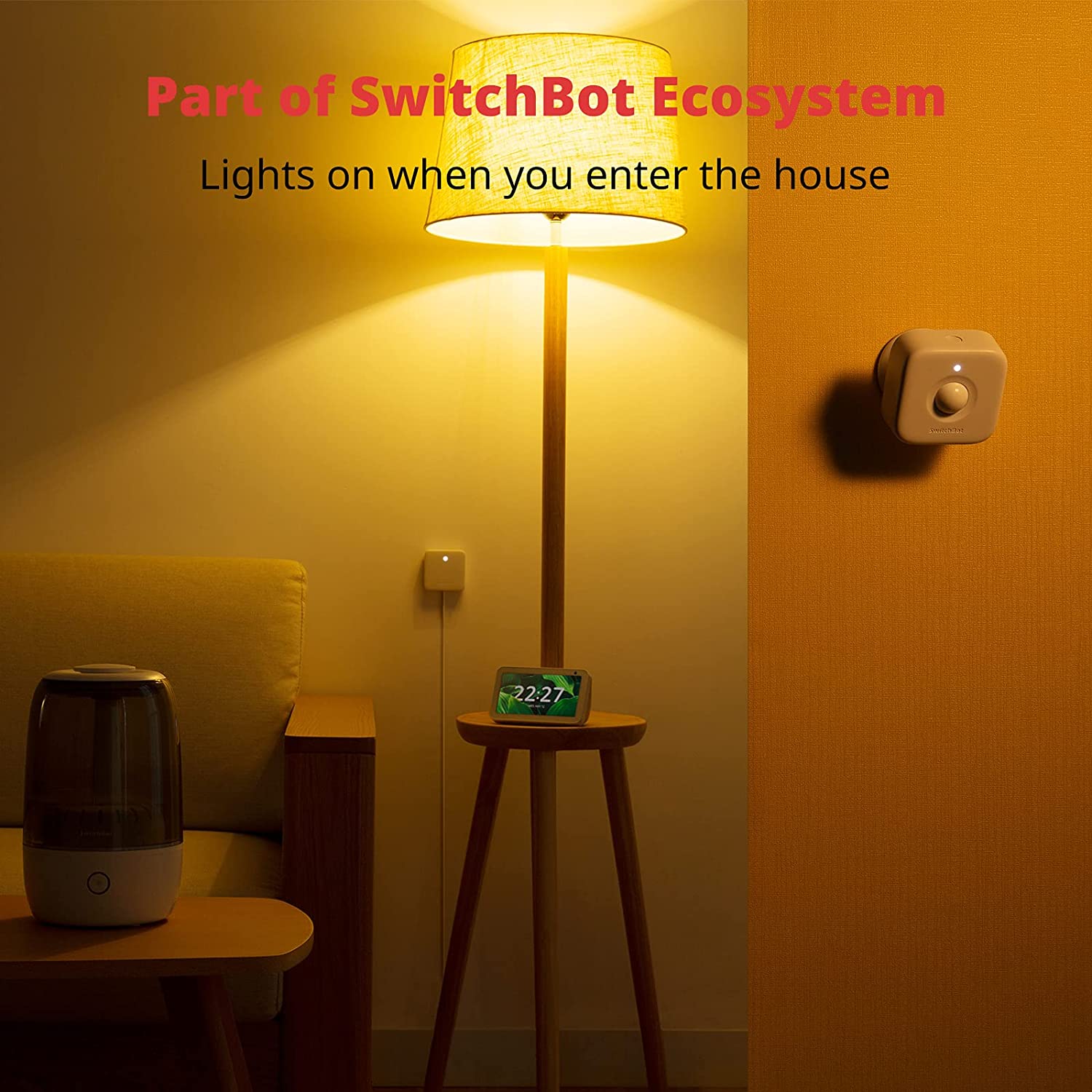 SwitchBot Motion Sensor | Smart Home Automation with 30ft Detection ...